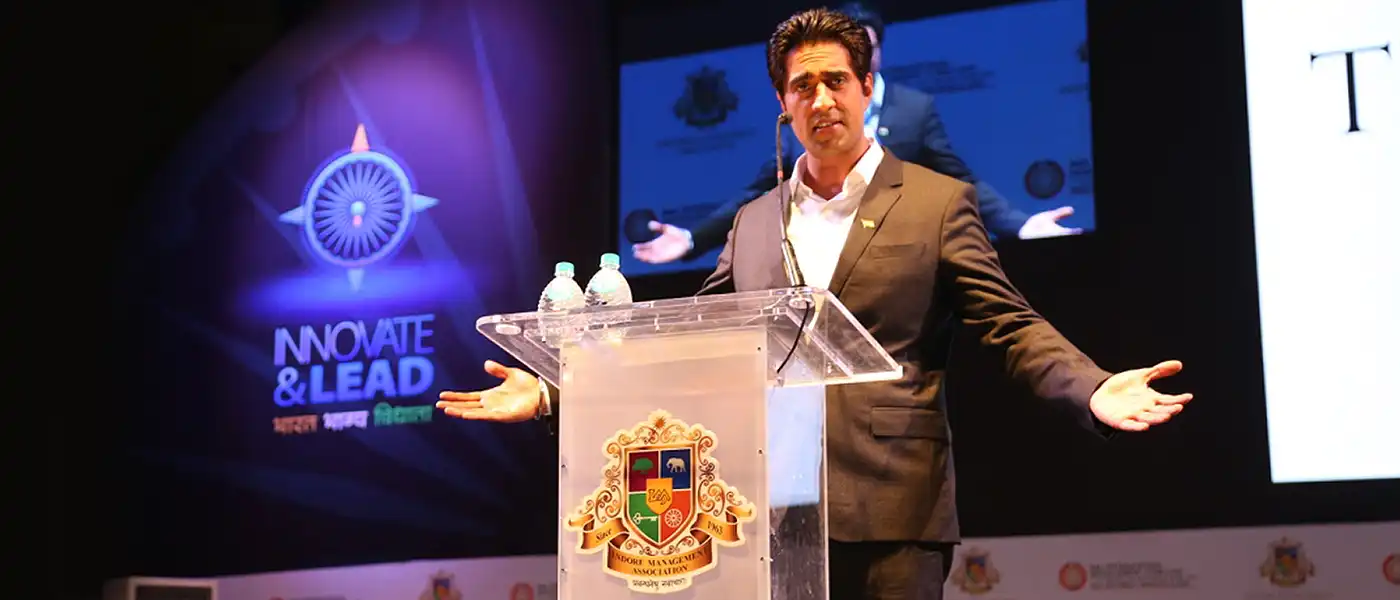 Simerjeet Singh, a motivational speaker in India