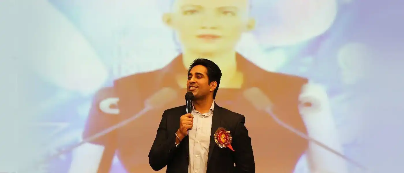 Indian keynote speaker, Simerjeet Singh