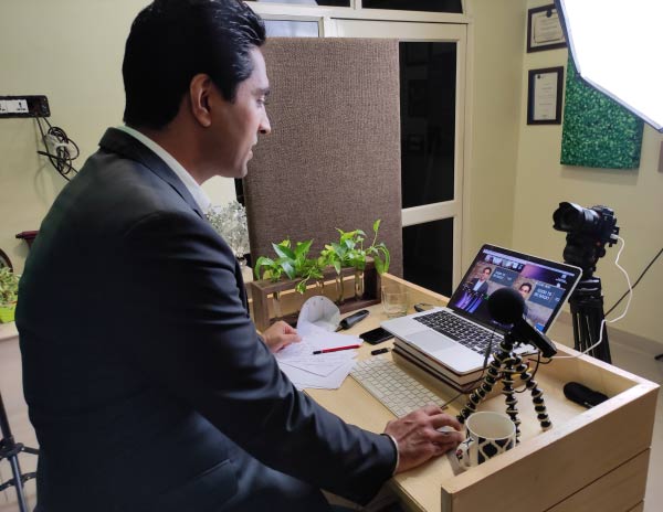 Virtual Keynote speaker Simerjeet Singh on Leadership Excellence
