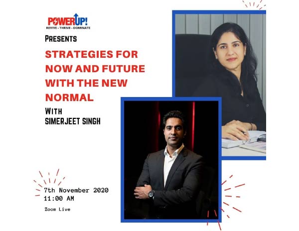 Virtual Keynote Speaker Simerjeet Singh discussing the Strategies for the now and future with the new normal.