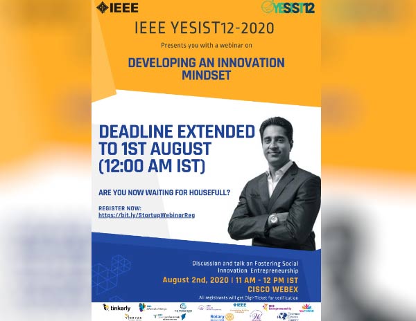 Virtual Keynote Speaker, Simerjeet Singh on developing an innovation mindset.