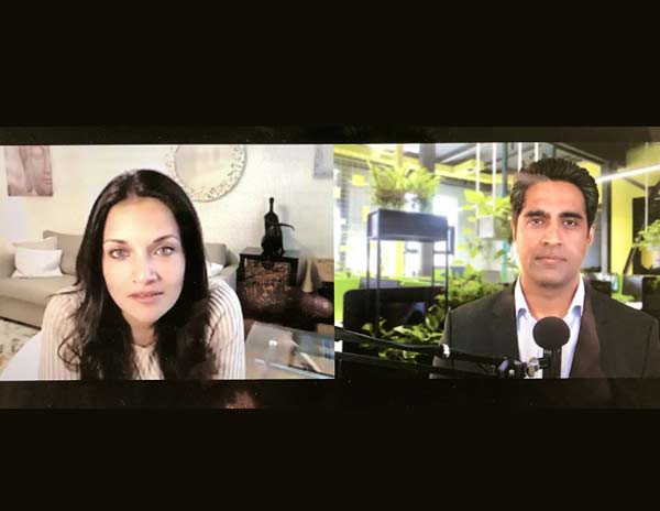 A conversation between the leading virtual keynote speakers, Simerjeet Singh and Dr Shefali Tsabary.